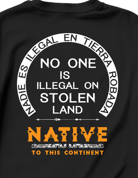 No one is Illegal - T-shirt - Unisex